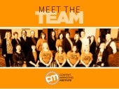 Meet the Team - Content Marketing I...