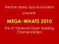 Mega whats 2010 answer key final