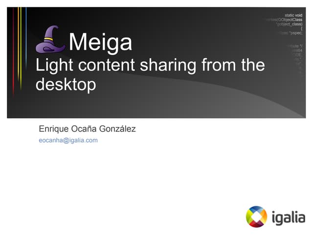 Meiga Guadec 2009 English