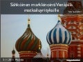 Sähköinen markkinointi Venäjällä matkailuyrityksille