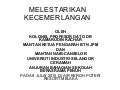 Melestarikan Kecemerlangan