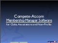 Member Software Overview