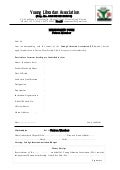 Membership Form Of Patrone Members Of Yla