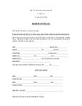 Membership renewal 2010