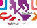Portfolio QR code design | Custom QR code