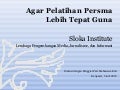 Mengelola pelatihan persma