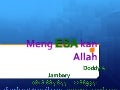 Meng ESA kan Allah