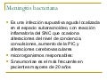 Meningitis Bacteriana