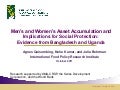 Mens womens assets_social protection_oct 2011_v2