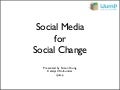 Social Media and Social Change in New Zealand