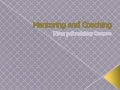 Mentoring and Coaching - New Pdtraining Course