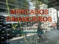 Mercados Financieros