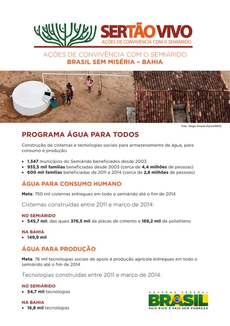 SerTãoVivo - Ações de Convivência c...