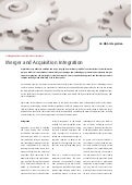 Merger and Acquisition Integration - Four Groups