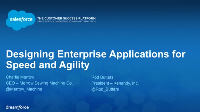Designing Enterprise Applications f...