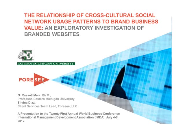 The Relationship of Cross-Cultural ...