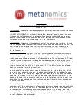 Metanomics transcript april 14 2010