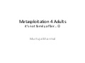 Metasploitation part-1 (murtuja)