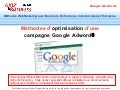 Comment optimiser campagne Google adwords ?