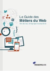 Le guide des métiers du web