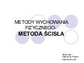 Metoda scisla (1)