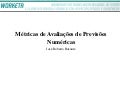 J. Rozante - Metrics for the Evaluation of Numerical Predictions