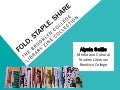Fold, Staple, Share: The Brooklyn College Library Zine Collection