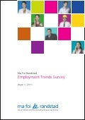Indicus Ma Foi Randstad Employment Trends Survey - Wave 1 - 2011