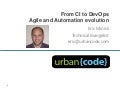 From XP and Continuous Integration to DevOps