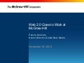 Web 2.0 Goes to Work at McGraw Hill