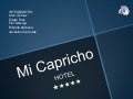 Mi capricho trabajo final