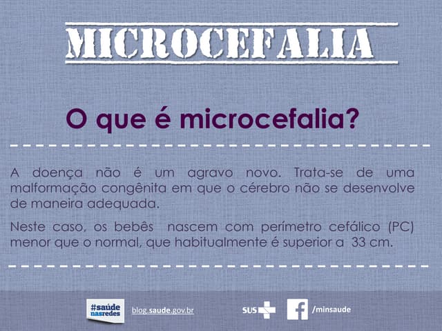 Microcefalia - Perguntas e Respostas