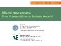 An Introduction to Microinsurances