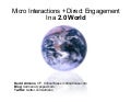 Micro Interactions