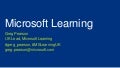 Microsoft Professional Certification overview
