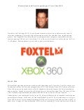 Microsoft joins with foxtel to provide pay tv over xbox live  david novak (the gadgetgu-ycolumn.com)
