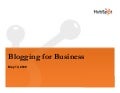 Biz Blogging 101 HubSpot May2009