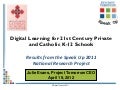 A New Vision for 21st Century Learning: Speak Up 2012 Findings