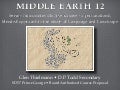 Middle Earth 12 Board Authorized Course