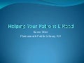 Helping Your Patrons E-read