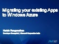 Migrating Apps To Azure