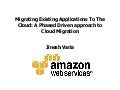 Migrating Existing Applications to AWS Cloud