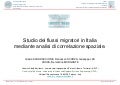 Studio dei flussi migratori in Italia mediante analisi di autocorrelazione spaziale, di Grazia Scardaccione, Francesco Scorza, Giuseppe Las Casas, Beniamino Murgante