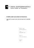 Internationalization of Services (KIBS)