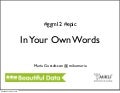 In Your Own Words av Maria Gustafsson aka mikumaria