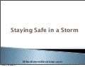 Milton keynes Electrician Staying Safe in a Storm