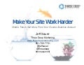 Google Analytics: Make Your Site Work Harder from MIMA Summit
