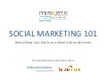 MIMA Summit Social Marketing 101 presentation