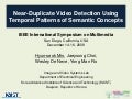 Near-Duplicate Video Detection Using Temporal Patterns of Semantic Concepts