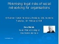 Minimising Social Networking Risk
